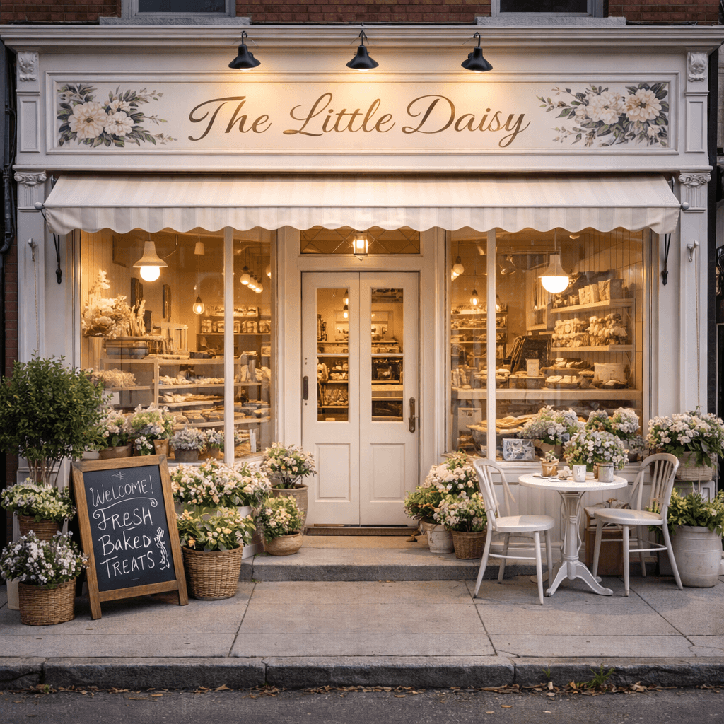 A cozy local bookstore